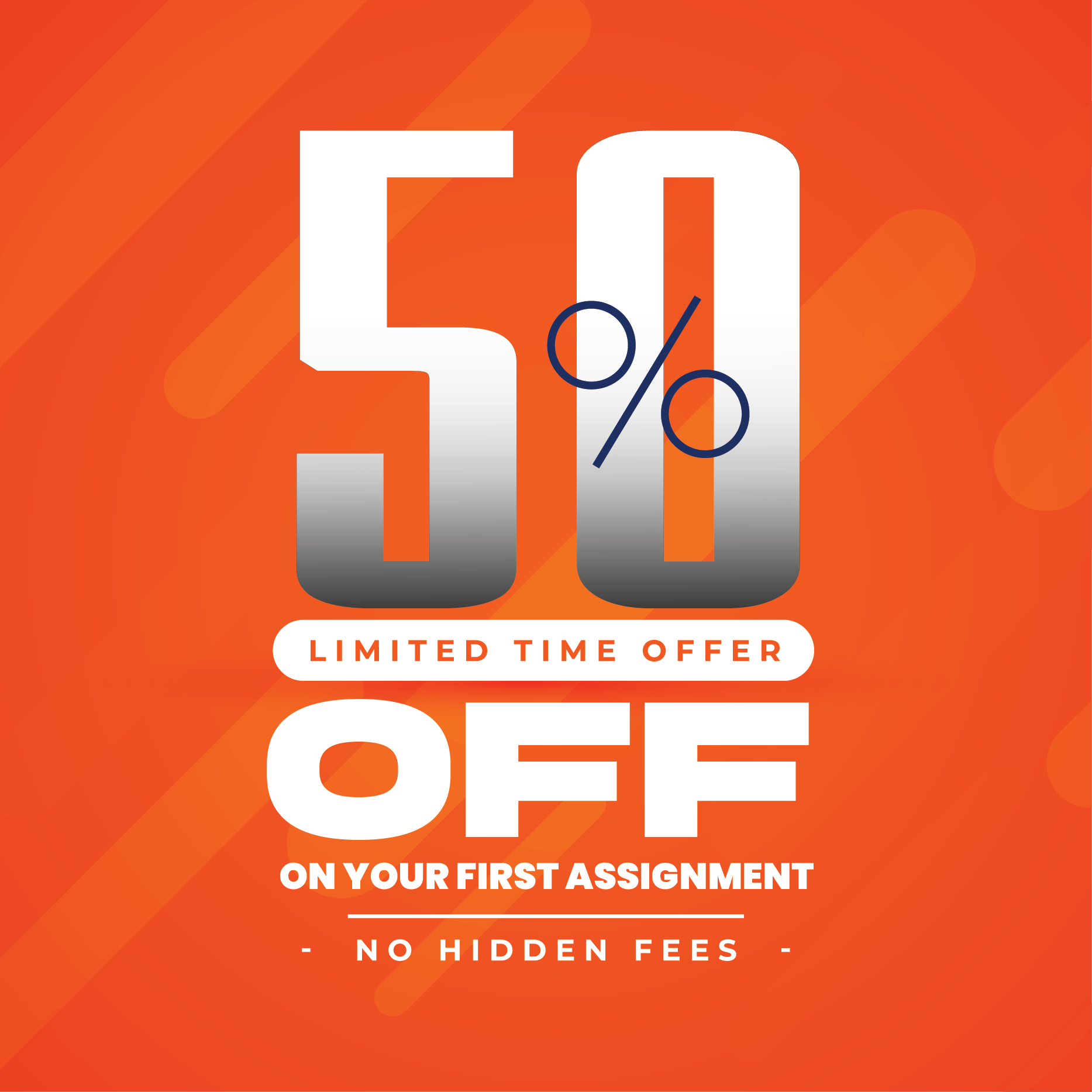 15 percent offer ribbon